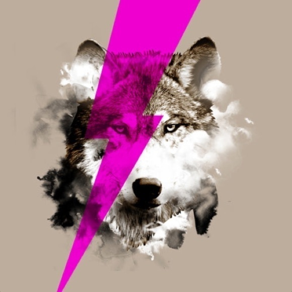 Deny Designs Bowie wolf shower curtain - Picture 4 of 7